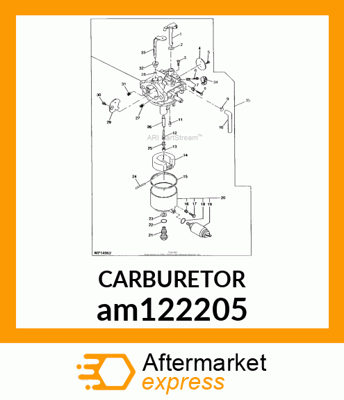 CARBURETOR am122205