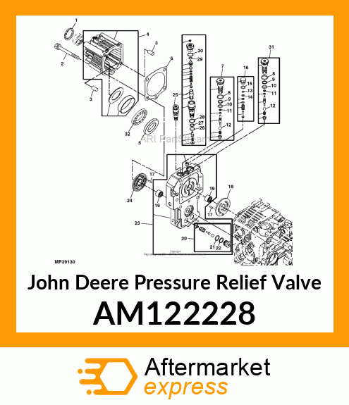 VALVE, TOW RELIEF AM122228