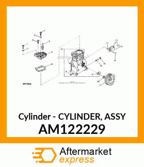 Cylinder AM122229