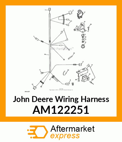 HARNESS, WIRING (STX) AM122251