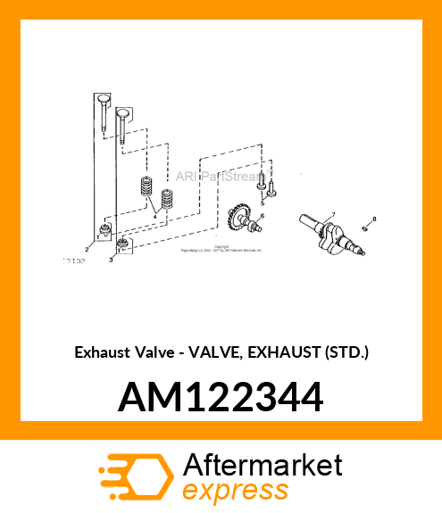 Exhaust Valve AM122344