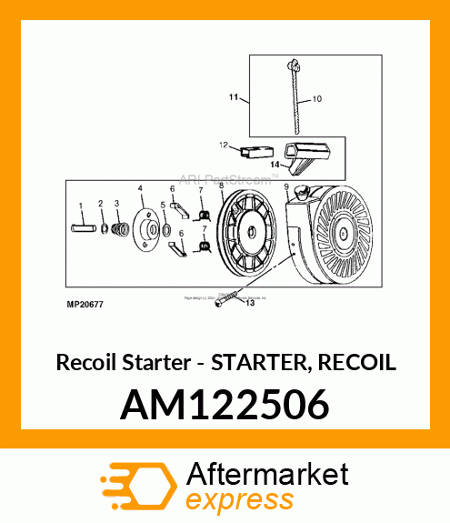 Recoil Starter AM122506