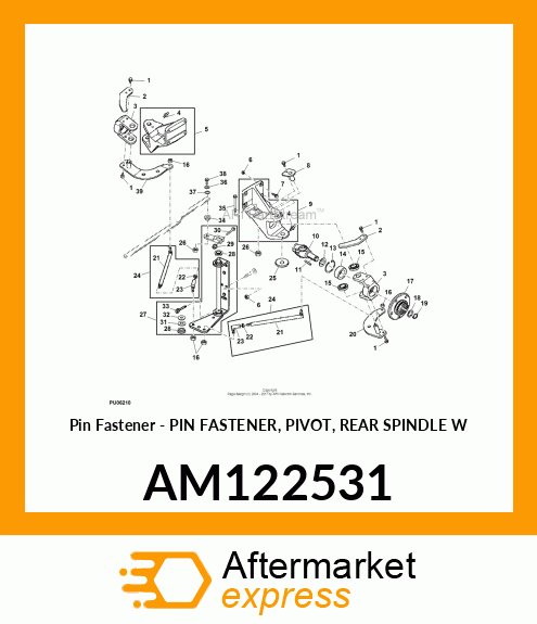 Pin Fastener AM122531