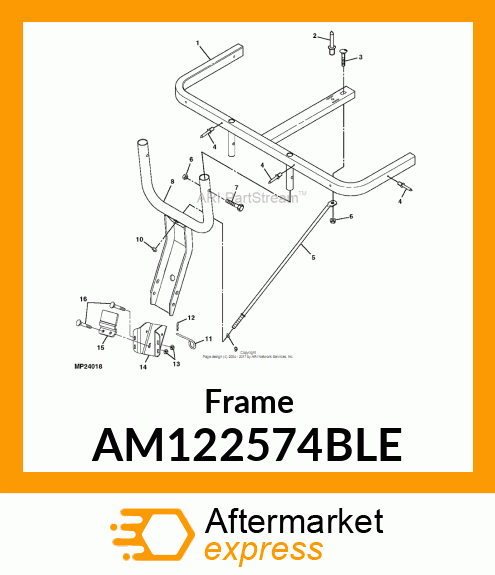 Frame AM122574BLE