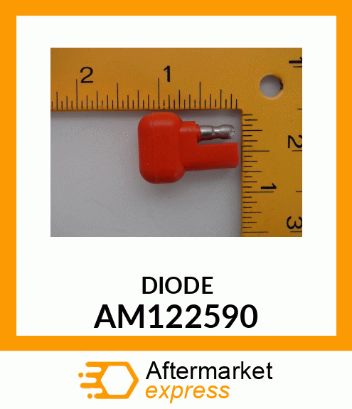 DIODE, MOLDED BODY 1 AMP SINGLE AM122590