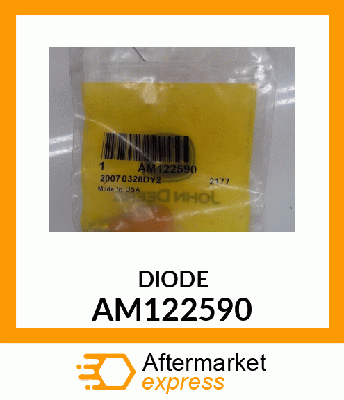 DIODE, MOLDED BODY 1 AMP SINGLE AM122590