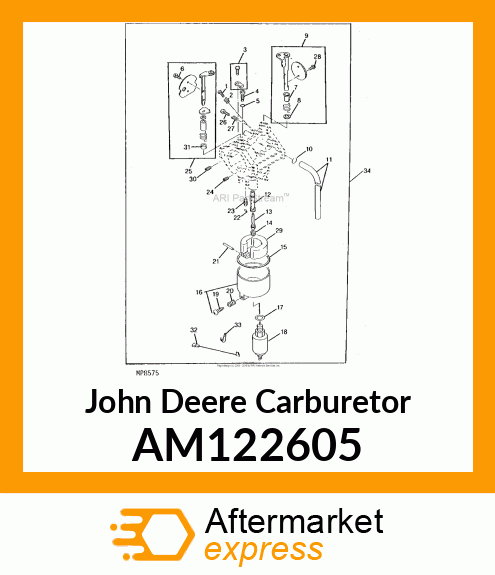 CARBURETOR AM122605