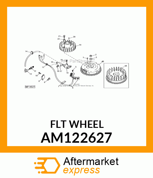 Flywheel AM122627