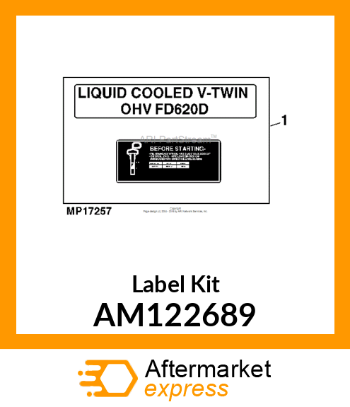 Label Kit AM122689
