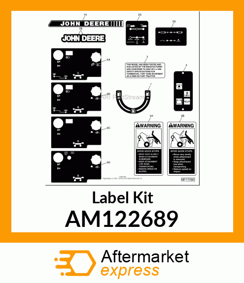 Label Kit AM122689