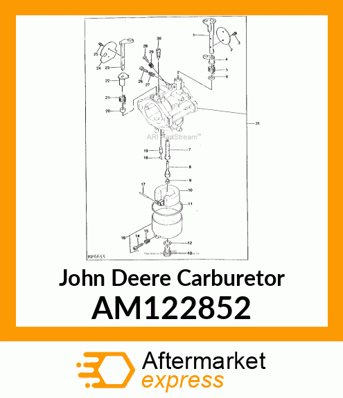 CARBURETOR AM122852