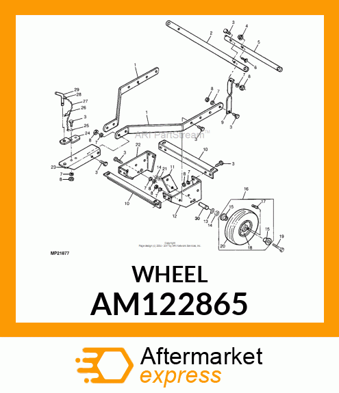 Wheel & Tire Asm AM122865