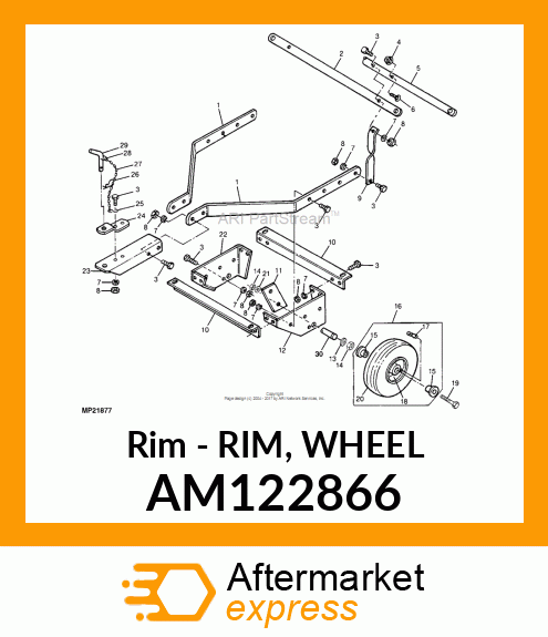 Rim Wheel AM122866