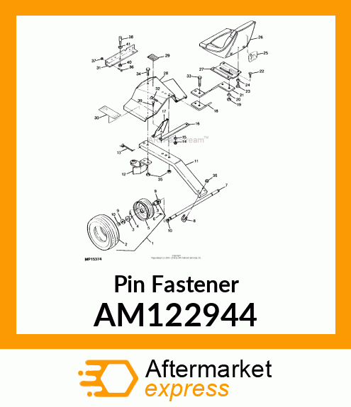 Pin Fastener AM122944