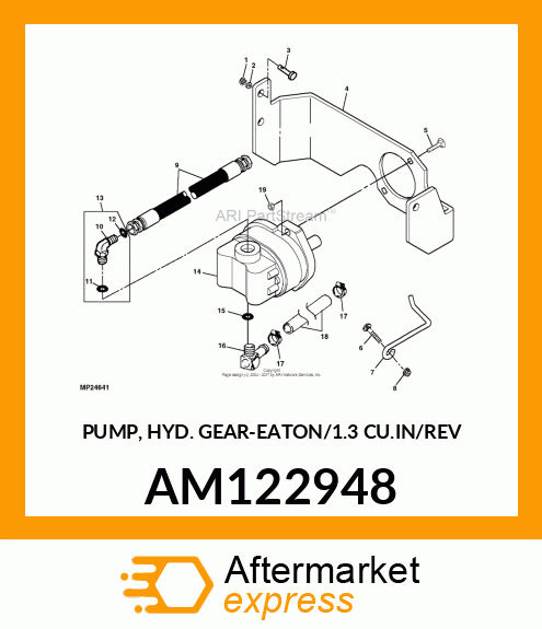 Hydraulic Pump AM122948