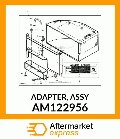 ADAPTER, ASSY AM122956