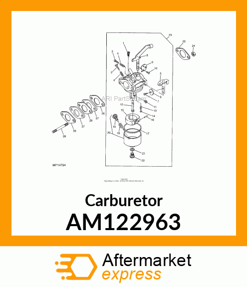 Carburetor AM122963