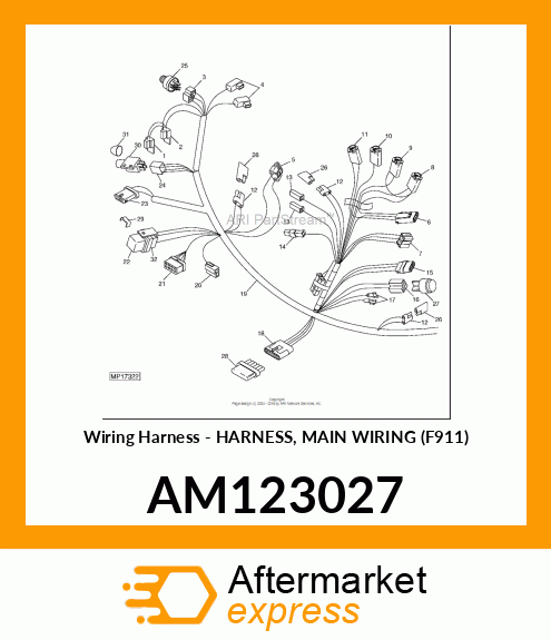 Wiring Harness AM123027