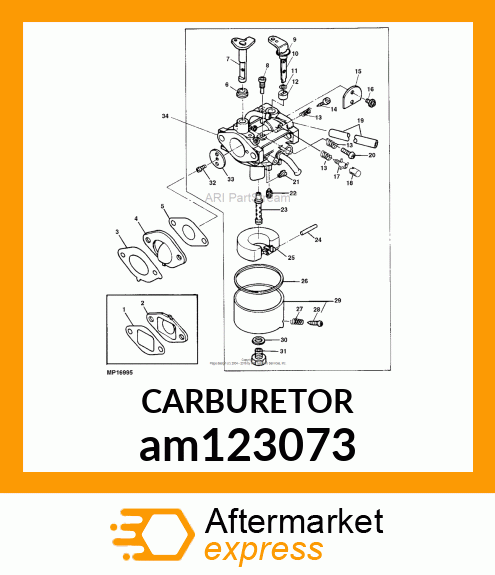 CARBURETOR am123073