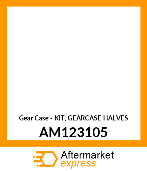 Gear Case - KIT, GEARCASE HALVES AM123105