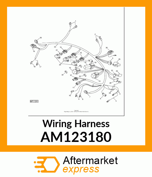 Wiring Harness AM123180