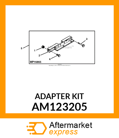 Kit Sulky Adapter AM123205