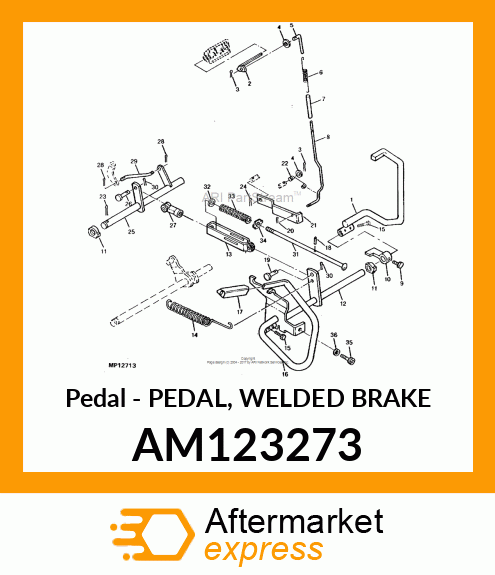 Pedal AM123273