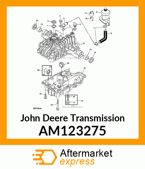 TRANSAXLE, K62A 2WS VERSION AM123275