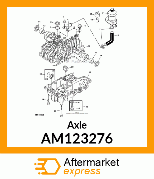Axle AM123276
