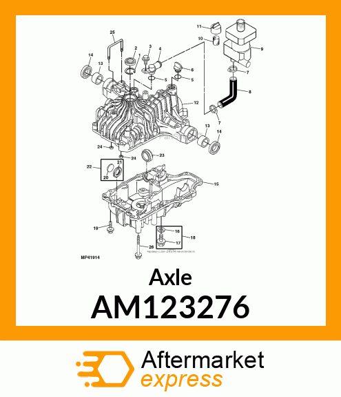 Axle AM123276