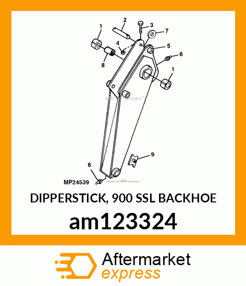 DIPPERSTICK, 900 SSL BACKHOE am123324