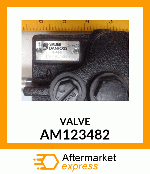 VALVE, HYDRAULIC 1 SPOOL AM123482