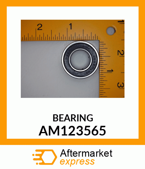 BEARING, RADIAL BALL (9/16") AM123565