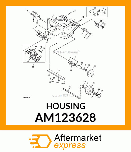 Housing AM123628