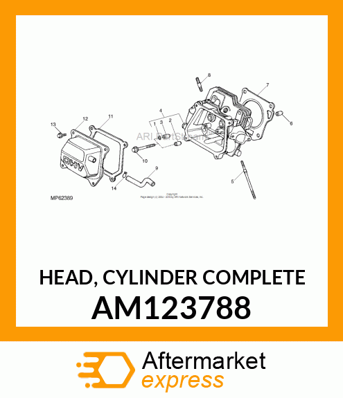Cylinder Head AM123788