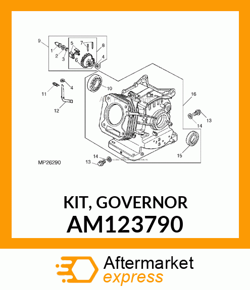 KIT, GOVERNOR AM123790