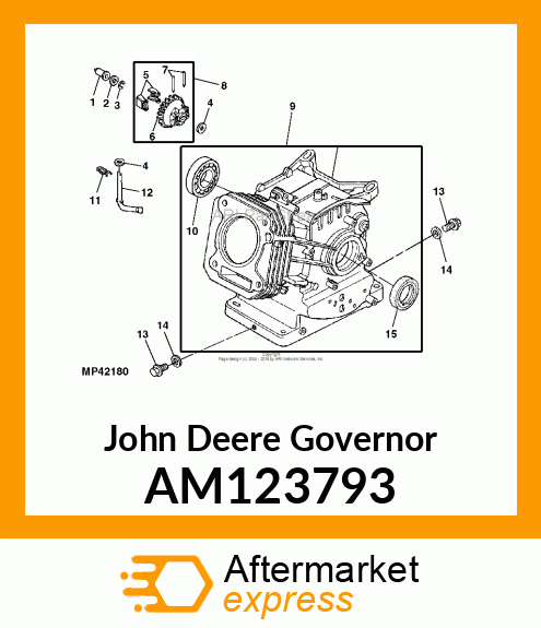 GOVERNOR, ASSY AM123793