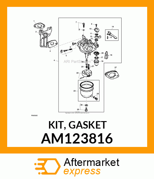 KIT, GASKET AM123816