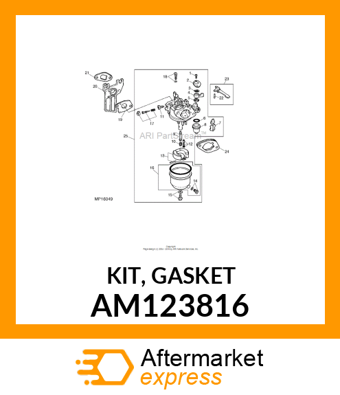 KIT, GASKET AM123816