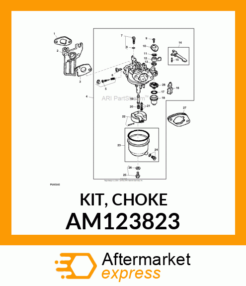 KIT, CHOKE AM123823