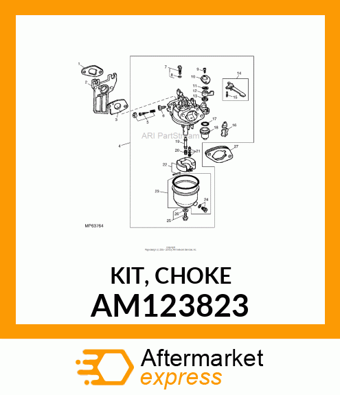 KIT, CHOKE AM123823