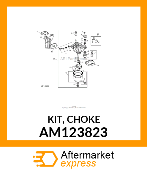 KIT, CHOKE AM123823