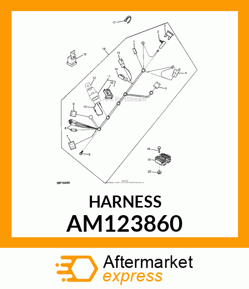 Wiring Harness AM123860