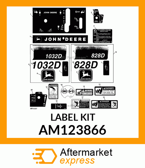 Label Kit AM123866