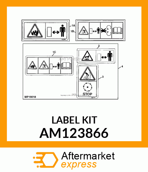 Label Kit AM123866