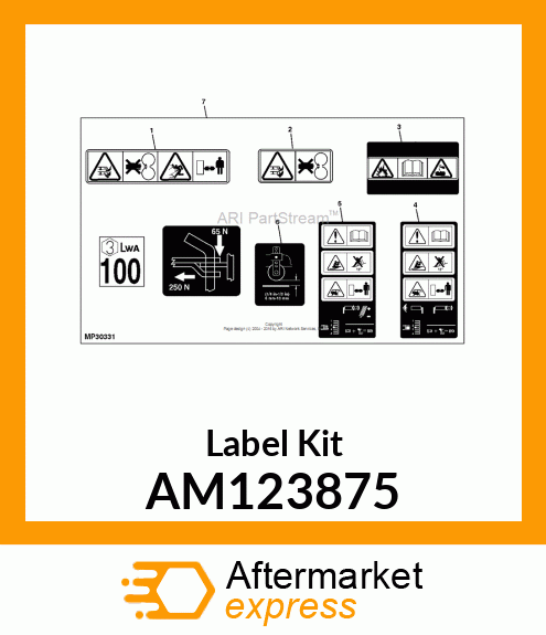 Label Kit AM123875