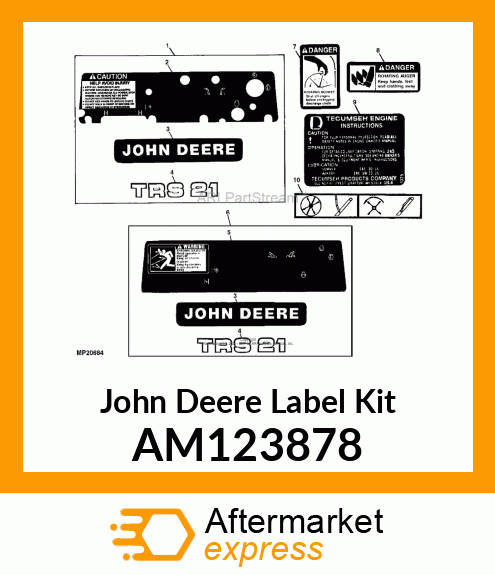 Label Kit AM123878