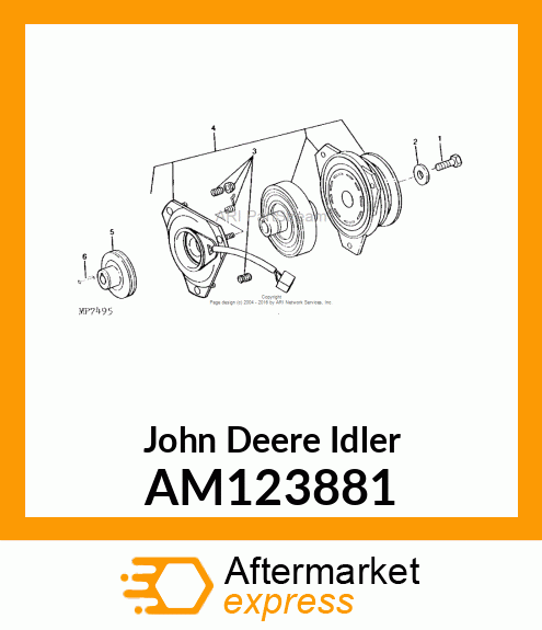 Idler AM123881