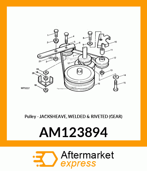 Pulley AM123894