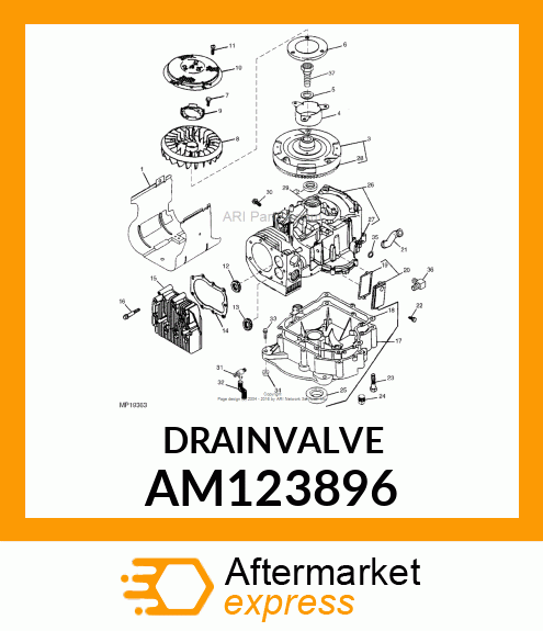 Drain Valve AM123896